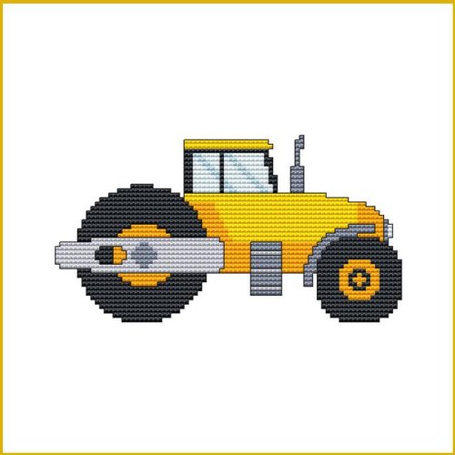 (image for) Construction Truck - ASPHALT ROLLER